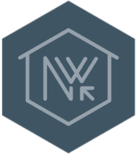 Blue Northwest Flooring Logo badge